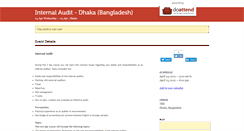 Desktop Screenshot of internalauditdhaka.doattend.com