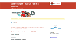 Desktop Screenshot of coldspring-lego-monday.doattend.com