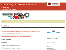 Tablet Screenshot of coldspring-lego-monday.doattend.com
