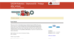 Desktop Screenshot of diamond-lego-fri-afterschool.doattend.com