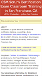 Mobile Screenshot of csmtrainingsanfranciscoca.doattend.com