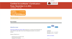 Desktop Screenshot of csmdec122011.doattend.com