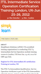 Mobile Screenshot of itilintermediatesolondon.doattend.com