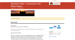 Desktop Screenshot of airsoftcon2010.doattend.com