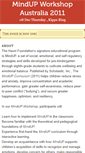 Mobile Screenshot of mindupaustralia2011.doattend.com