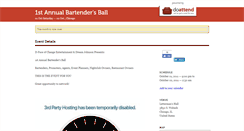 Desktop Screenshot of bartendersball.doattend.com