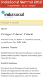 Mobile Screenshot of indiasocial2012.doattend.com