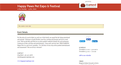 Desktop Screenshot of happypawspetexpo.doattend.com