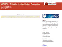 Tablet Screenshot of ocheaevents.doattend.com