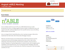 Tablet Screenshot of nable.doattend.com