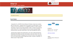 Desktop Screenshot of eflair12-ehack.doattend.com