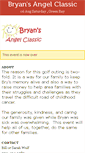 Mobile Screenshot of angelclassic.doattend.com