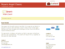 Tablet Screenshot of angelclassic.doattend.com