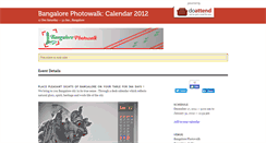 Desktop Screenshot of blrphotowalk-cal2012.doattend.com