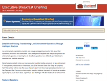 Tablet Screenshot of executivebreakfastbriefing.doattend.com