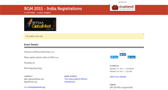 Desktop Screenshot of bgm2011-admin.doattend.com