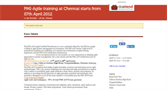 Desktop Screenshot of agilechennai.doattend.com