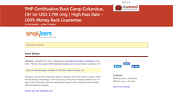 Desktop Screenshot of pmpbootcampcolumbus.doattend.com