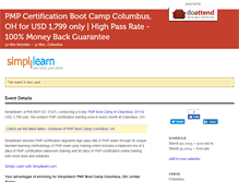 Tablet Screenshot of pmpbootcampcolumbus.doattend.com