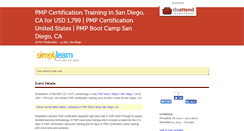 Desktop Screenshot of pmp4daybootcampsandiego.doattend.com