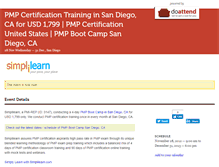 Tablet Screenshot of pmp4daybootcampsandiego.doattend.com