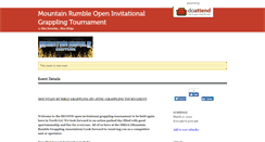Desktop Screenshot of mountainrumble2012.doattend.com