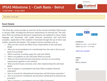 Tablet Screenshot of ipsascashbasisbeirut.doattend.com