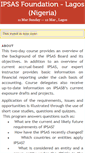 Mobile Screenshot of ipsasfoundationlagos.doattend.com