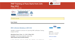 Desktop Screenshot of pmptraininginpune.doattend.com