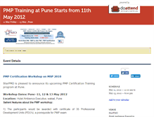 Tablet Screenshot of pmptraininginpune.doattend.com
