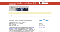 Desktop Screenshot of njlockexpo.doattend.com