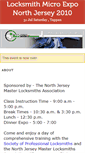 Mobile Screenshot of njlockexpo.doattend.com