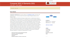 Desktop Screenshot of compute2011.doattend.com