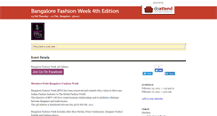 Desktop Screenshot of bangalorefashionweek4th.doattend.com
