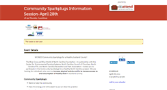 Desktop Screenshot of communitysparkplugsinfosessionapr28.doattend.com