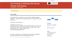 Desktop Screenshot of nicholastournament.doattend.com