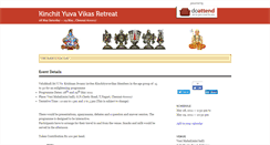 Desktop Screenshot of kinchityuvavikasretreat.doattend.com