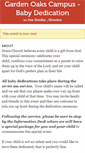 Mobile Screenshot of gobabydedicationmarch2012.doattend.com