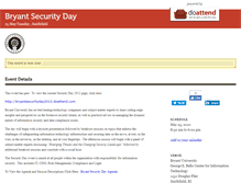 Tablet Screenshot of bryantsecurityday.doattend.com