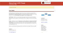 Desktop Screenshot of manorlogzlive.doattend.com