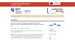 Desktop Screenshot of leatherhead-bikeathon.doattend.com