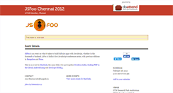 Desktop Screenshot of jsfoo-chennai.doattend.com