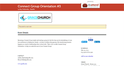 Desktop Screenshot of connectgrouporientation3.doattend.com
