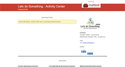 Desktop Screenshot of letsdosomething.doattend.com