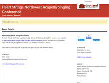 Tablet Screenshot of heartstrings.doattend.com