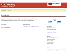 Tablet Screenshot of cqc3.doattend.com