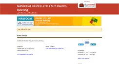 Desktop Screenshot of nasscom-sc7.doattend.com