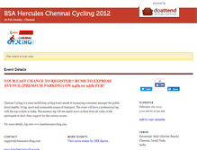 Tablet Screenshot of chennaicycling.doattend.com