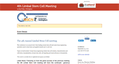 Desktop Screenshot of fourth-limbal-stem-cell-meeting.doattend.com
