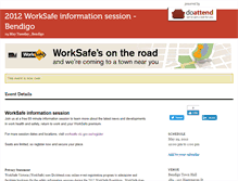 Tablet Screenshot of bendigo2012.doattend.com